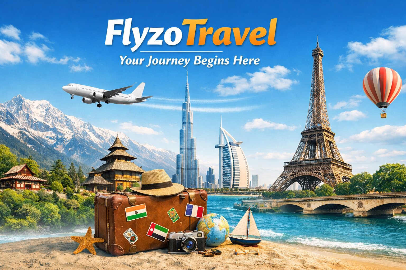 Explore the world with FlyzoTravel
